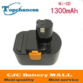 

14.4V Ni-CD 1.3Ah Replacement Power Tool Battery for Ryobi 130224010 130224011 130281002 Free Shipping