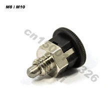 

M8 M10 rest position type indexing plungers,index blots ,plastic knob