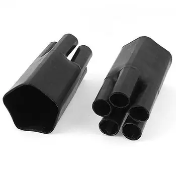 

2Pcs 78mm/25mm 5 Way Heat Shrink Breakout Boot Joint for 70-120mm2 Wire