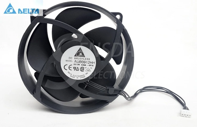 Оригинал для delta AUB0912HH 9025 9 см 90 мм DC 12V 0.40A Охлаждающие вентиляторы ЦП|fan wedding|fan cpu