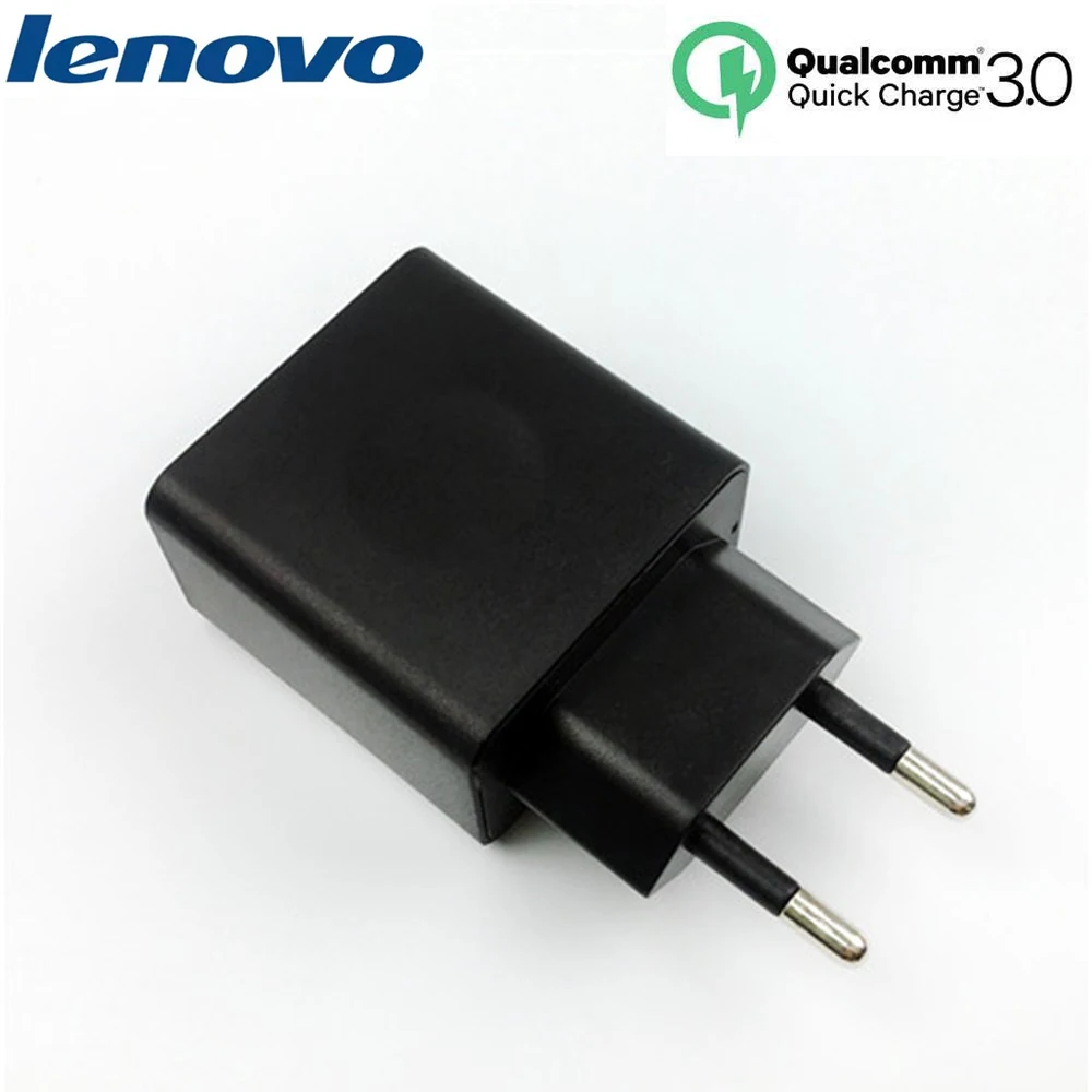 

For Lenovo QC3.0 12V2A Fast Charger EU Quick Charge Adapter For K5 Spelen S5 Pro K6 z5 z6 lite k5 pro smartphone P68AS