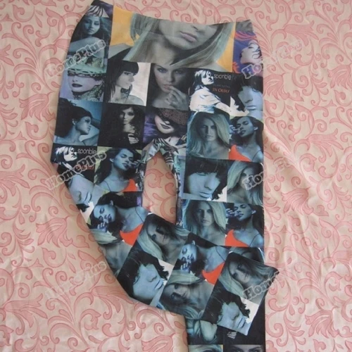 HomePlus Helpful! Sexy Fashion Girl Celebrity Picture Hosiery Tights Slim Stockings Leggings Pants LC7896 Amazing! | Женская одежда