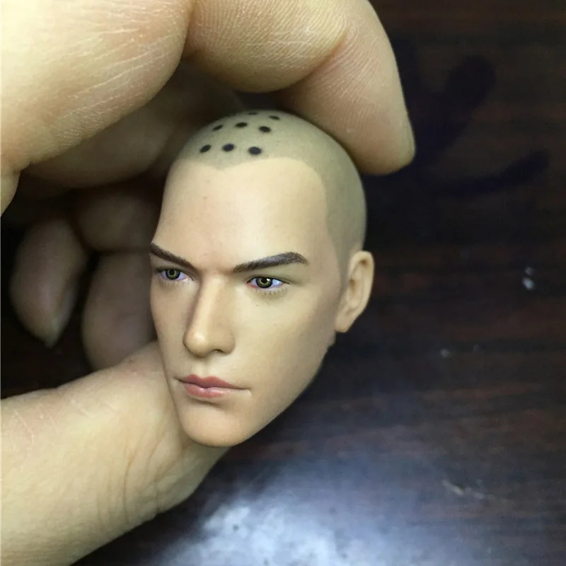 Mnotht 1/6 весы солдаты Святой heshangtou игрушка мужской монах голова модель для лепки