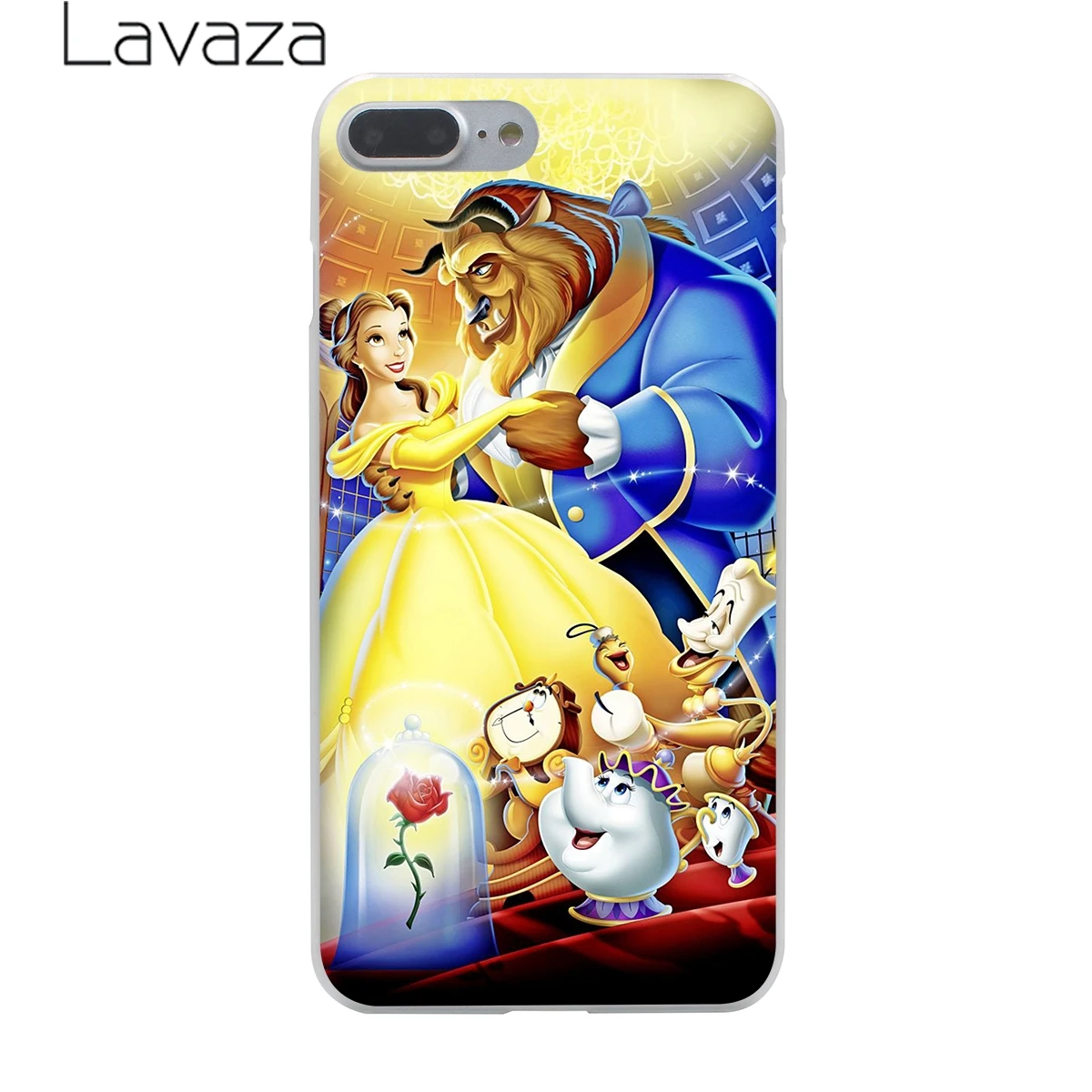 Жесткий чехол для телефона Lavaza beauty And The Beast для iPhone XR X XS 11 Pro Max 10 7 8 6 6S 5 5S SE 4 4S