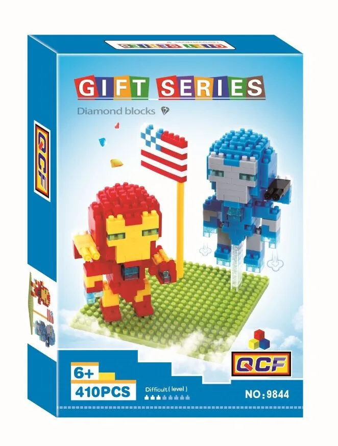 Factory New QCF Avenger Micro Blocks Crtoon Thor M...