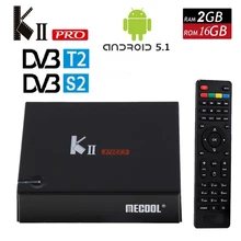 KII Pro Android 5.1 smart TV Box 2G/16G DVB-S2 DVB-T2 4K*2K Amlogic S905 Quad-core WIFI KIIpro Smart Media Player Set Top Box