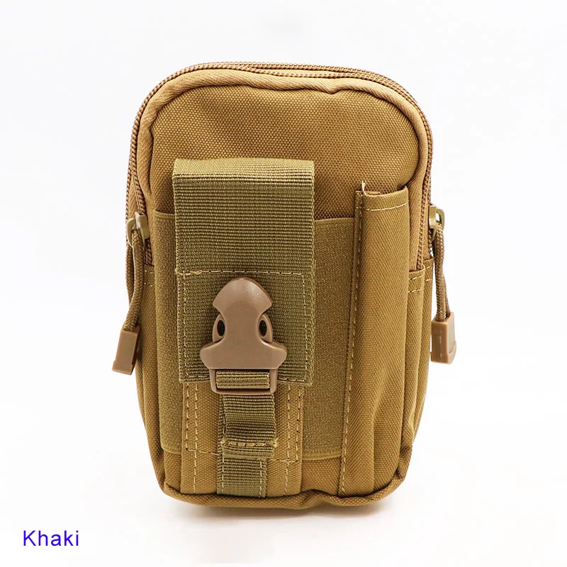 Khaki JRZ на открытом воздухе универсальные чехлы для мобильного телефона для ному M6 T18 S10 Pro S30 S30 мини S30 S10 камуфляжная сумка поясной спортивный чехол с застежкой-крючком кобура поясная сумка с ремнем - Цвет: Khaki