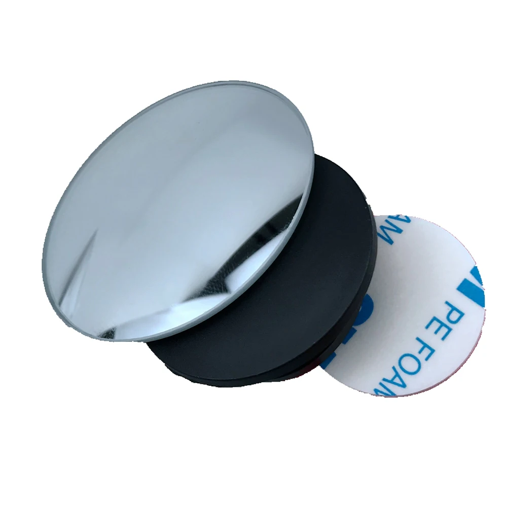 360 Degree Rotatable Rimless Round blind spot mirror Wide angle Car Rearview Convex Mirror for parking safety Assitance