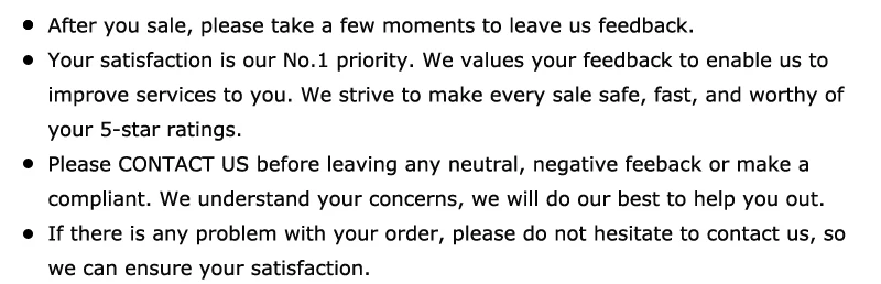 5.feedback details