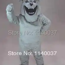 Талисман серый бульдог Барки талисман костюм мультяшный персонаж карнавальный костюм вечерние