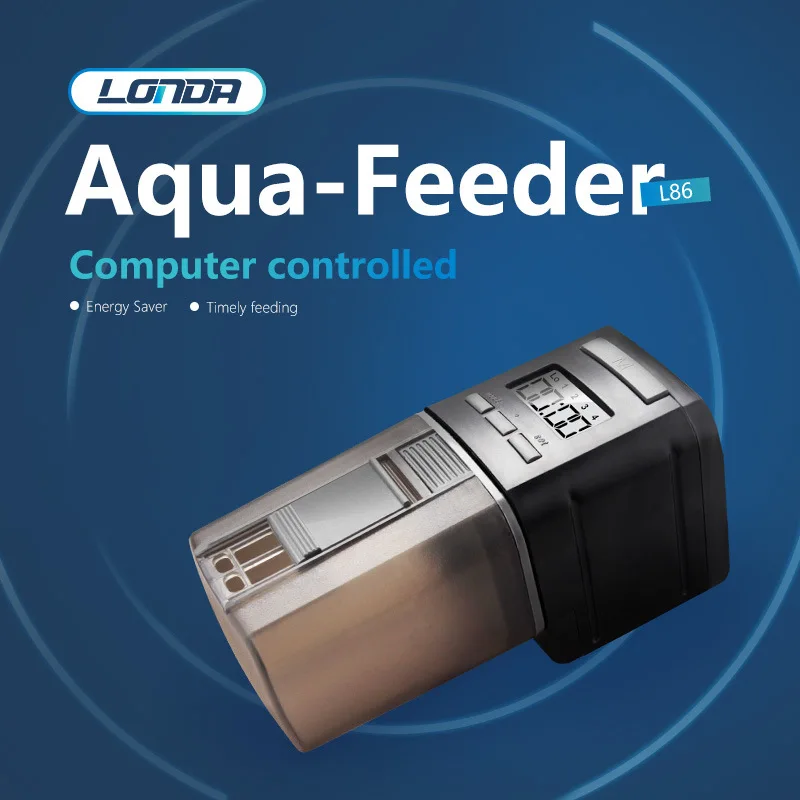 

Digital Aquarium Fish Tank Automatic Feeder Auto Fish Food Dispenser Tool Hogard DC05