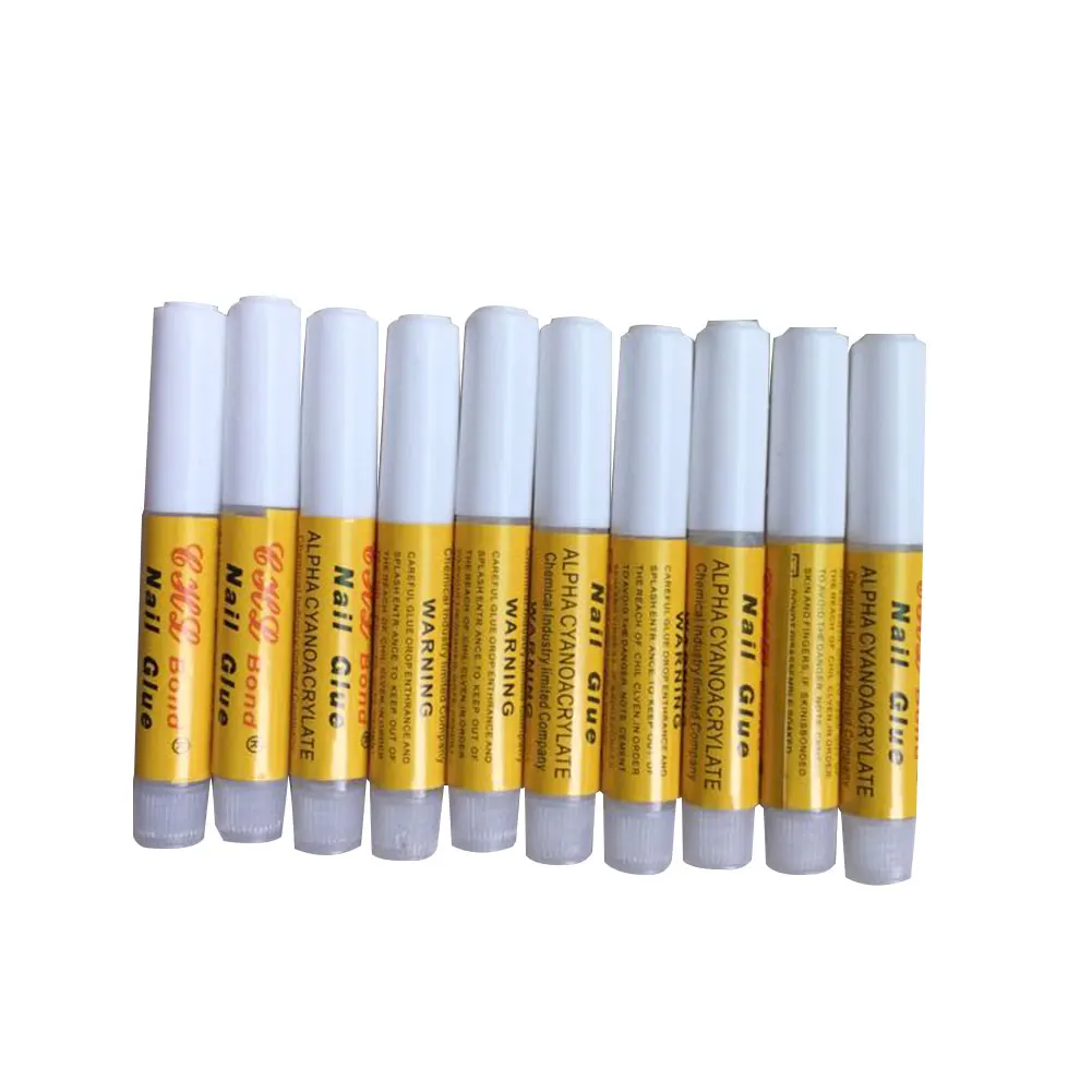 10pcs 2g/pcs Beauty Nail Glue False Art Decorate Tips Glue ...