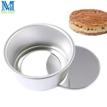 

6 Inch Springform Cake Baking Pan Aluminum Alloy Cheesecake Mold Movable Bottom Non-stick Cake Pan