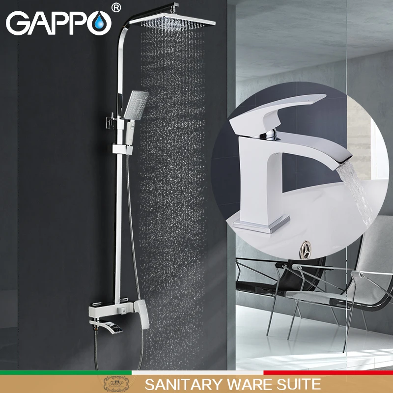 

GAPPO bathtub faucet bathroom faucets deck mounted mixer waterfall faucets basin sink bathroom mixers tap faucets