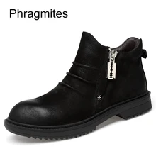 Phragmites Women Winter Boots Warm Boots Flats Shoes Spring Genuine Leather Botas Mujer Female Ankle Boots Phragmites Women Winter Boots Warm Boots Flats Shoes Spring Genuine Leather Botas Mujer Female Ankle Boots