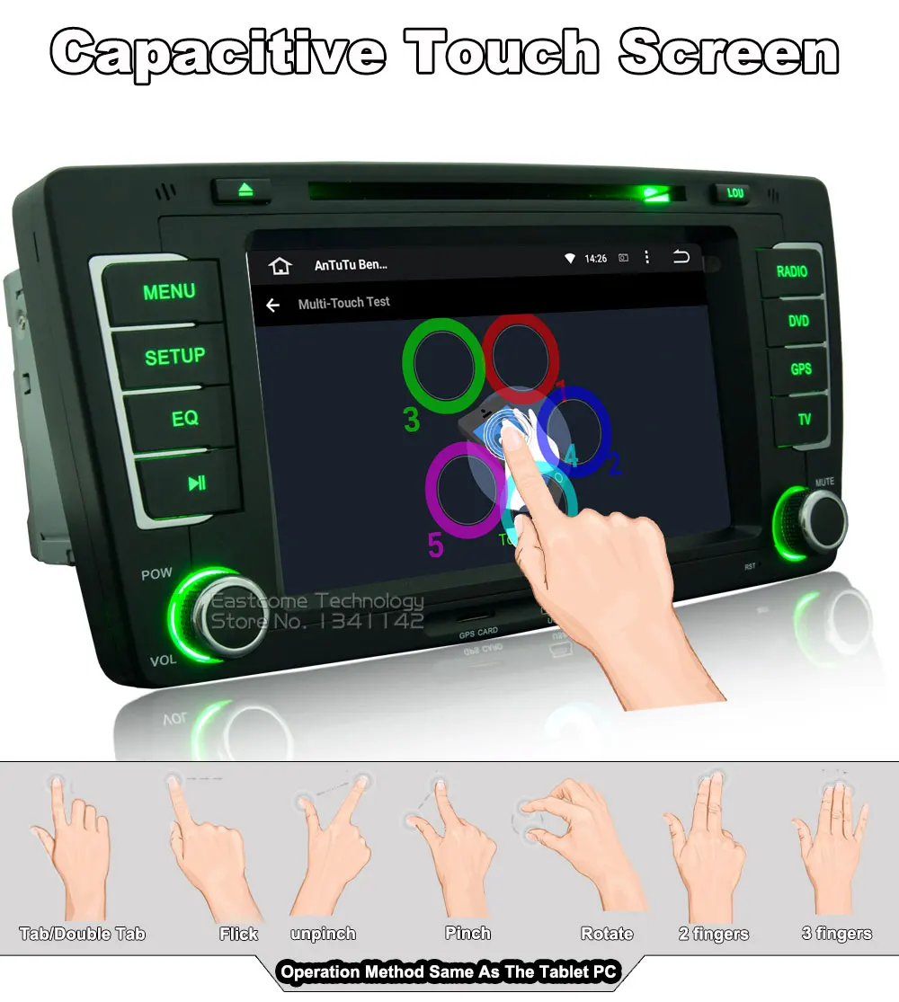 Best Pure Android 6.01 Car DVD player for SKODA OCTAVIA 2012 2013 YETI With Octa Core Radio Bluetooth GPS Navigation 4 Best Pure Android 6.01 Car DVD player for SKODA OCTAVIA 2012 2013 YETI With Octa Core Radio Bluetooth GPS Navigation 4