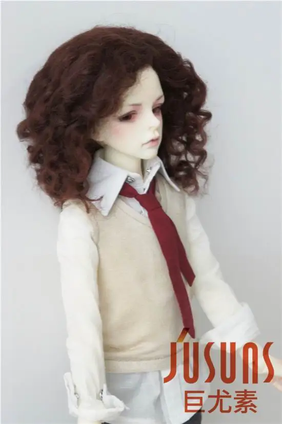 JD039 MSD прекрасный кудрявый кукольный парик 1/4 мохер BJD парики Jerryberry кукла аксессуары Смола Кукла Коллекция кукольные парики