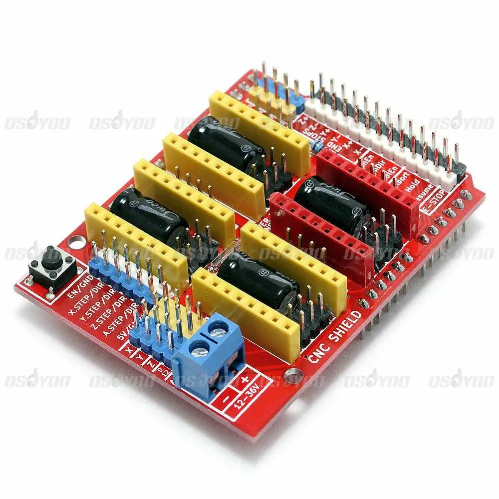 0 для arduino uno. Cnc shield v3. Cnc шилд v3. Cnc shield v3 box. Плата расширения для драйвера a4988.