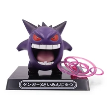 Buy Hot Anime Pocket GO PVC Action Figure Children Toy Purple Gengar Doll Collection Model Toys Gift For Boys Girls Free Shipping