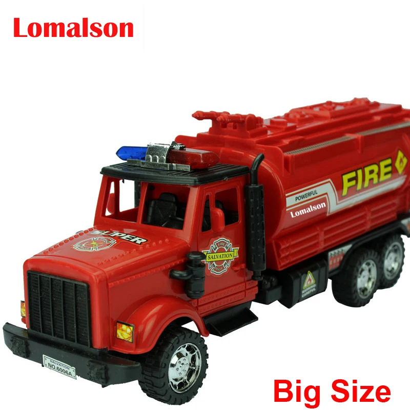 big plastic fire truck