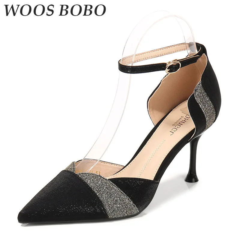 

Summer Fashion High Heels Sandals Sexy Wedding Womens Sandals Pointed Toe Casual Party Shoes Woman Brand Thin Heels Ladies Sweet