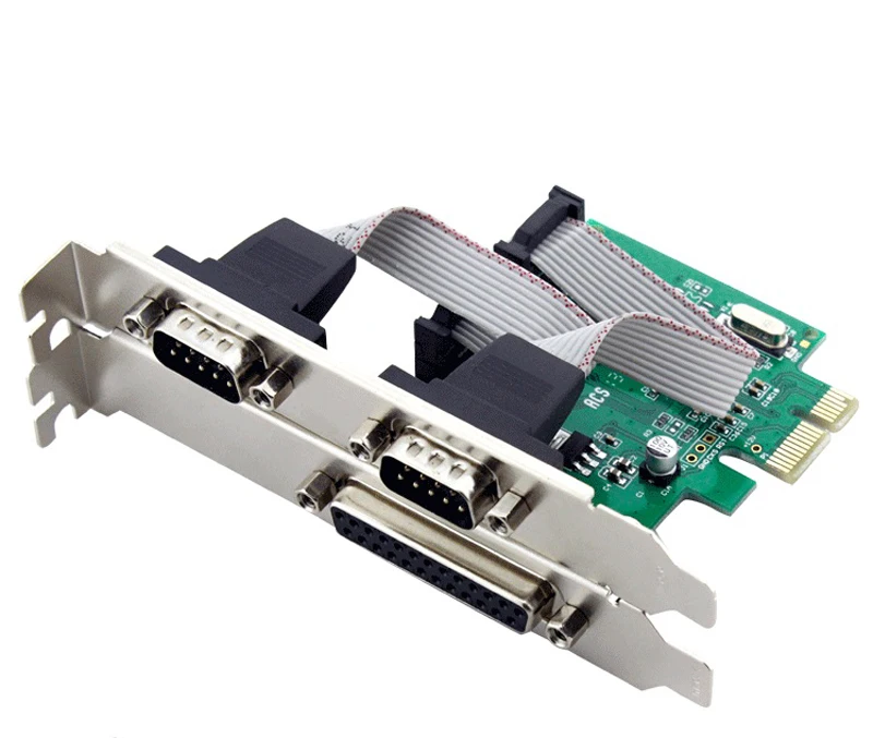 2 Port Serial Rs232 Db9 Pin 1 Port Parallel Lpt Db25 Pin To Pci E 2 Port Serial Rs232 Db9 Pin 1 Port Parallel Lpt Db25 Pin To Pci E