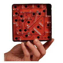 Головоломка шар магический куб лабиринт игра Мини Баланс Карманные игрушки дети случайный