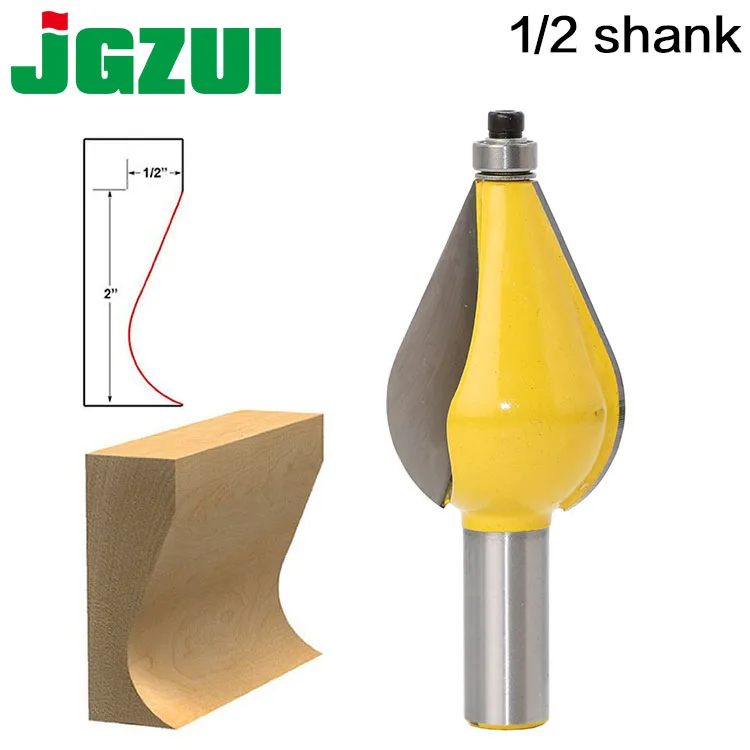 1//2/'/' Shank Large Furniture Foot Mold Carbide Alloy Wood Cutter Router Bit Tool