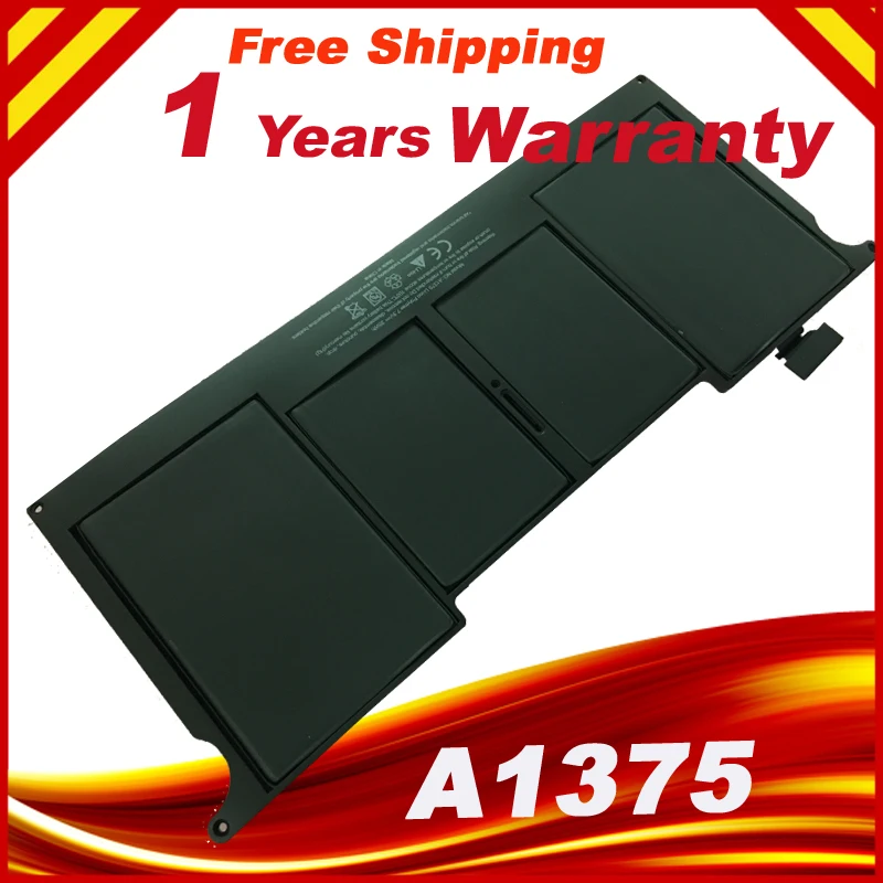 

Free shipping New laptop Battery For Apple MacBook Air 11" A1370 [2010 production] Replace: A1375 battery 35WH 7.3V