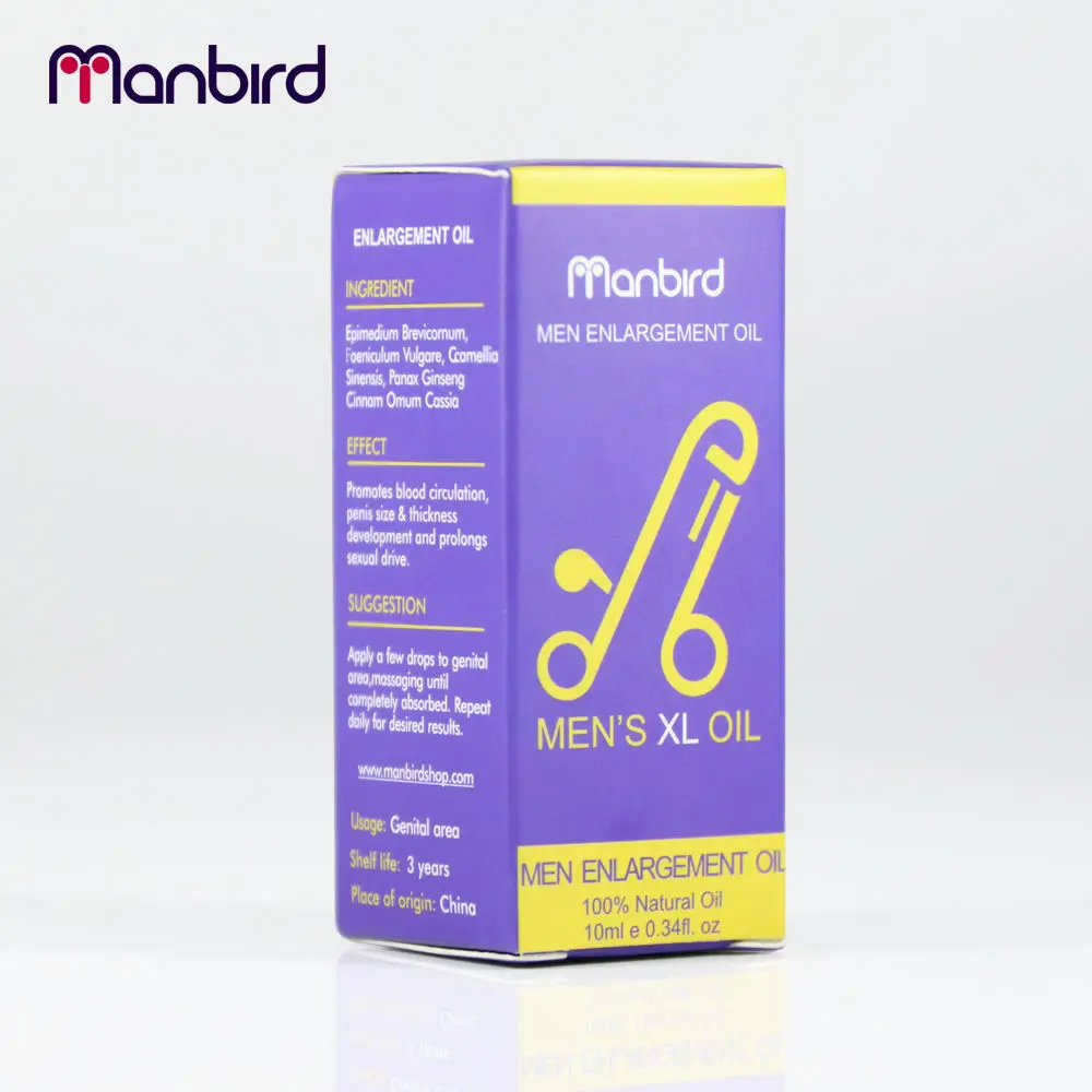 Manbird мужской большой член увеличение мужского пениса t массаж эфирное масло