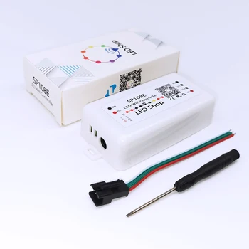 

SP108E LED WiFi Controller iOS Android App Wireless Remote Control for WS2812B WS2811 WS2801 SK6812-RGBW WS2813 WS2815 Strip