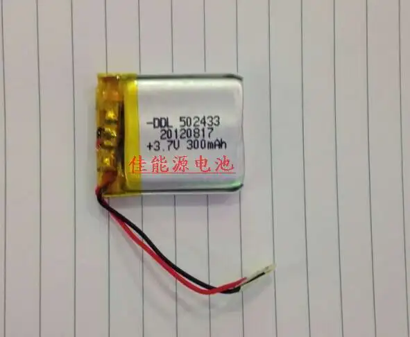 3 7 V полимерный литиевый аккумулятор 522438 480MAH для записи вождения книги E Luhang