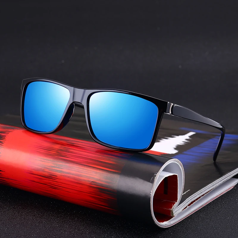 

GLTREE Vintage Polarized Men Sunglasses Fashion Brand Designer Square Women Sunglasses Mens Driving Glasses Oculos De Sol G419