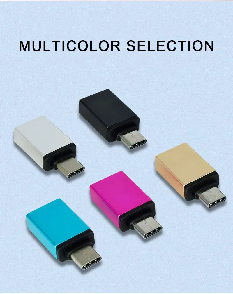 Mini type C к USB 3,0 Jack конвертер type-c OTG адаптер для Android Мобильный USB разъем смартфон передачи данных сплиттер