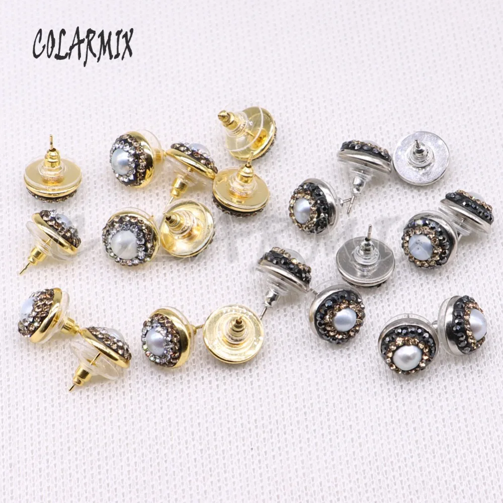hammered gold earrings studs