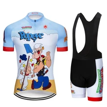 Горячая ropa ciclismo Летняя мужская команда высокого качества быстросохнущие велосипедные майки набор