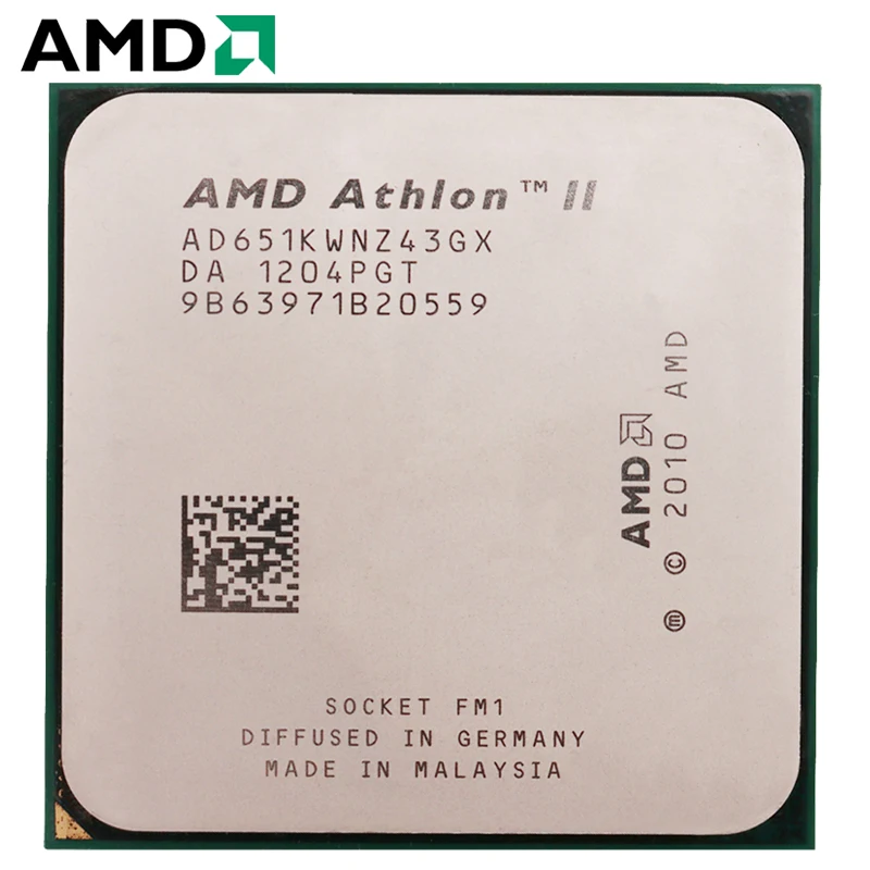 

AMD Athlon II X4 651 Socket FM1 100W 3.0GHz 905-pin Quad-Core CPU Desktop Processor X4 651 Socket fm1