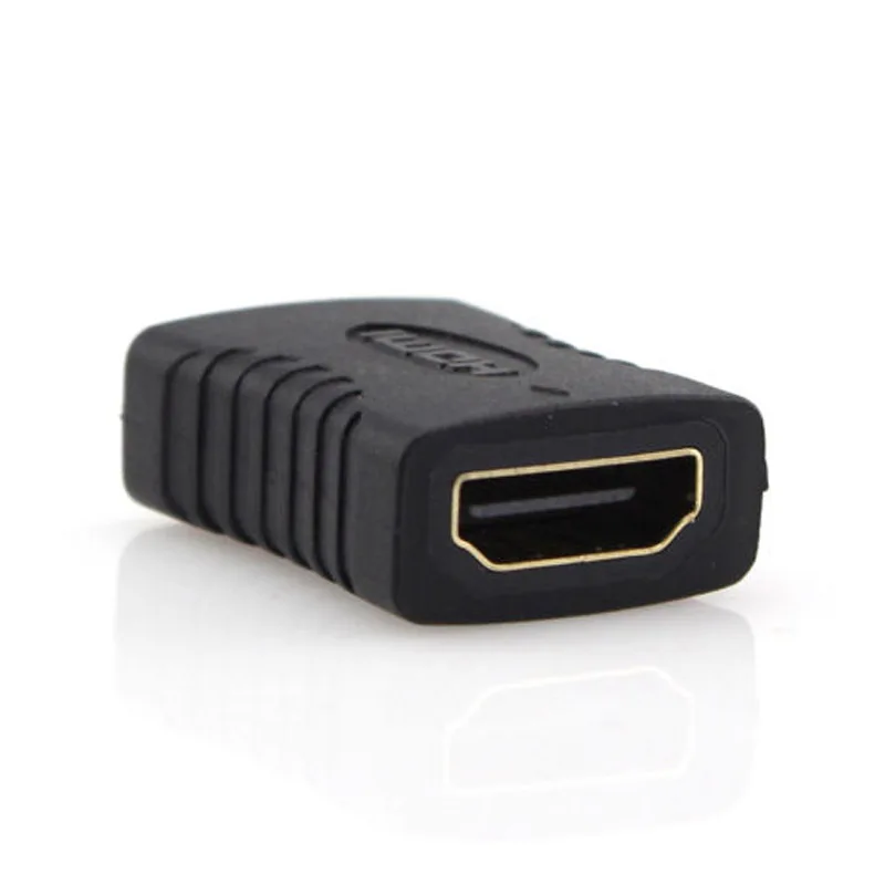 

Hot HDMI Female to Female F/F Coupler Extender Adapter Plug for 1080P Cable Extension Connector Converter XJS789