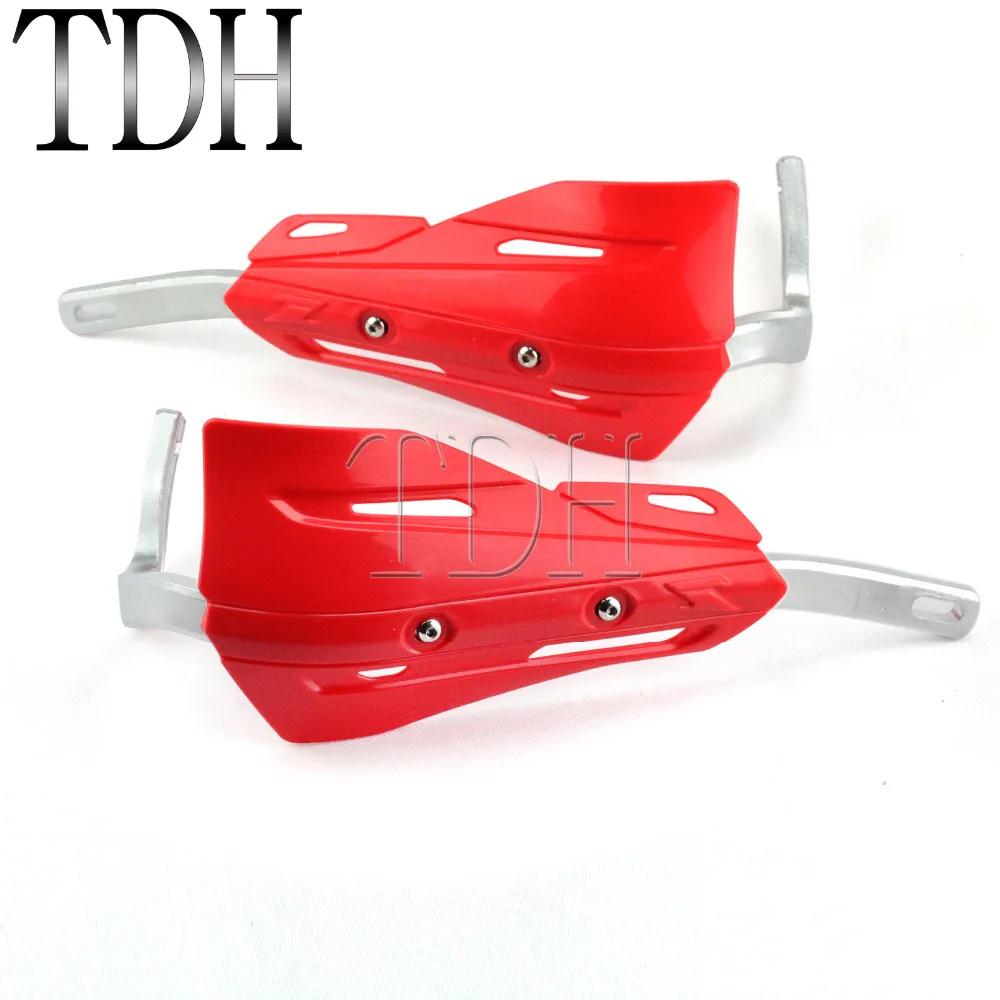 

Red Motorcycle 1-1/8" 28.6mm Hand/Brush Guard Handlebar Protector Hand Shields Deflector Armor For Honda XR CR CRF 250 350 400