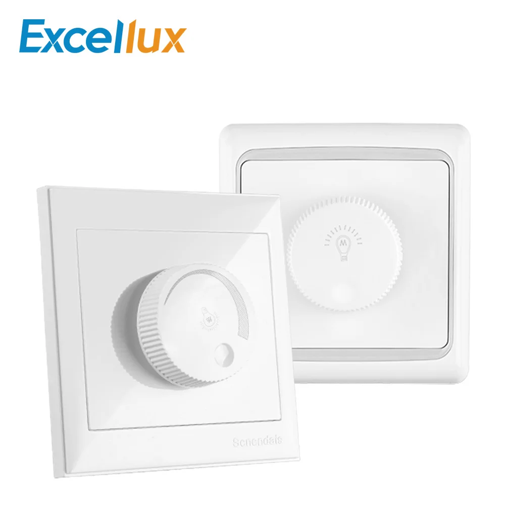 

LED SCR Dimmer Switch 300W 600W 1000W AC 220V Brightness Controller For Led Light Dimmable Panel Downlight Spotlight Adjustable