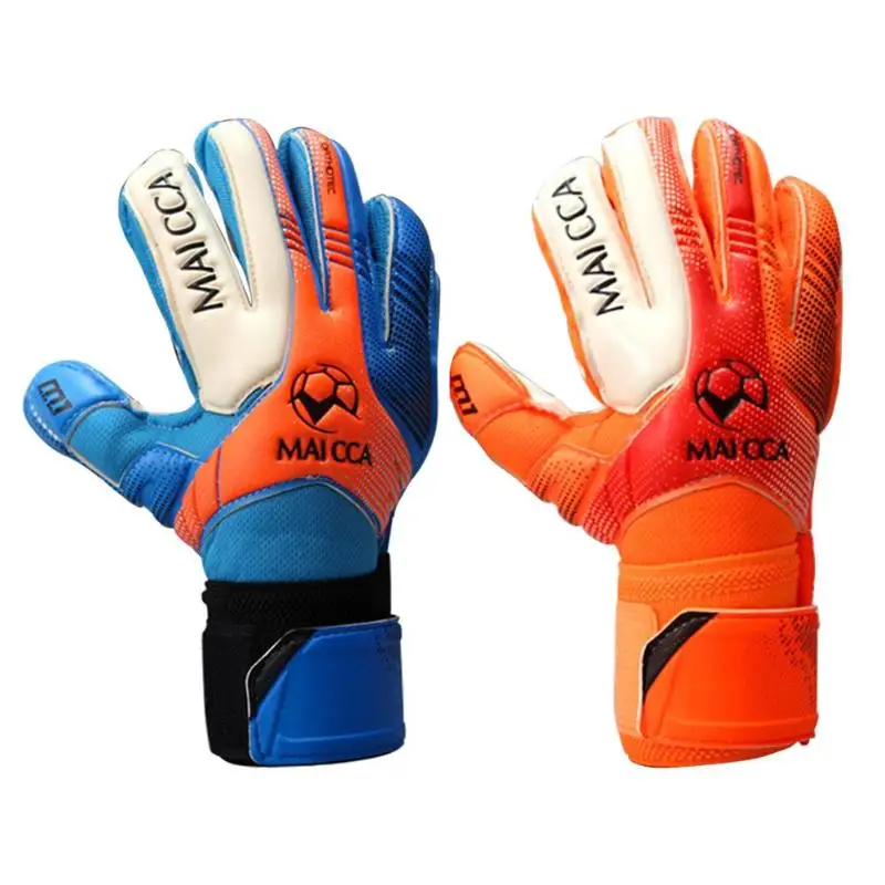 

Children Wearable Goalkeeper Gloves Unisex Soccer Goalkeeper Gloves Professional Football Anti-Slip Glove with Finger Protection