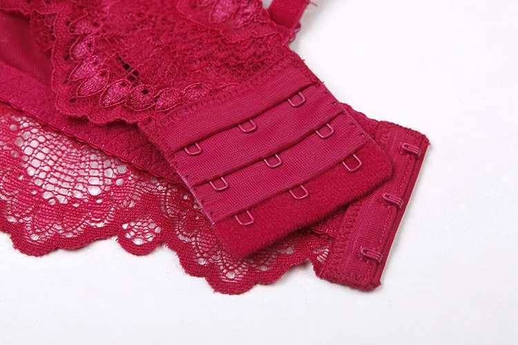Sexy lace ultra-thin cup underwear push up adjustment bra set for girls thin section bra and panty suit 27