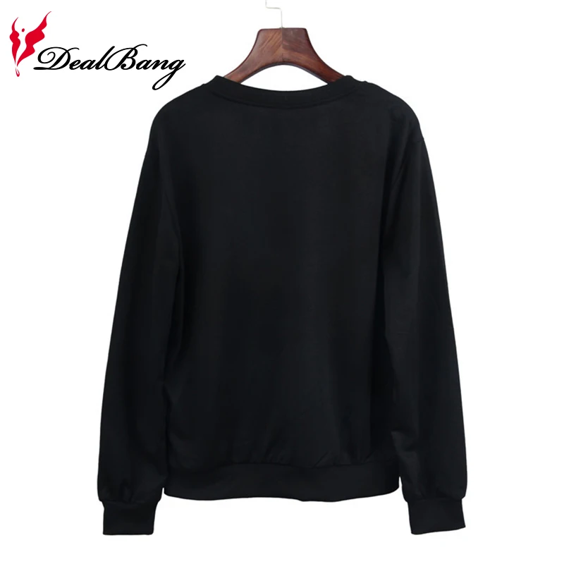 Dealbang Новый moletom feminino осень 2017 г. печатных кофты женские толстовки Повседневный
