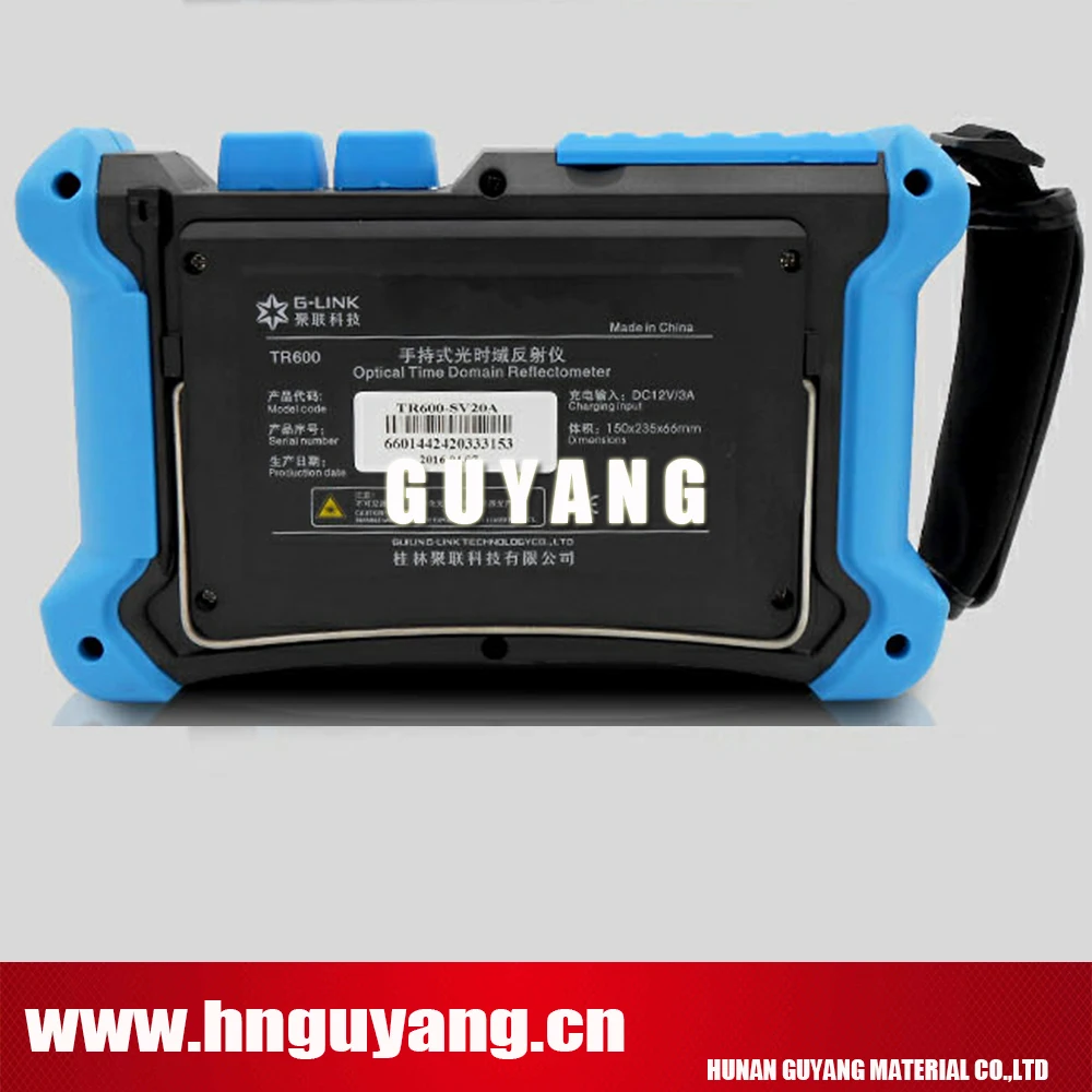 Оригинальный G link TR600 SV20A SM OTDR с VFL 32/30 дБ 5ns 20us 180 км волоконно оптический