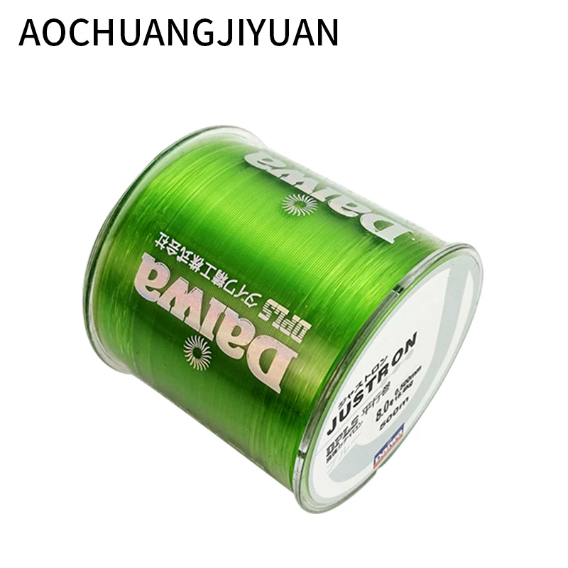 500m Nylon Fishing Line Japanese Durable Monofilament Rock Sea Fishing Line Daiwa Thread Bulk Spool All Size 4 Colors 0.4 to 8.0