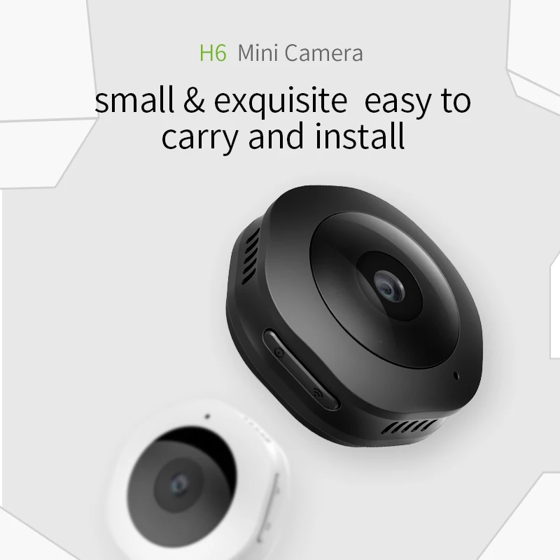 Meisort H6 Mini camera 2.0mp 1080p camera Smart Wear wireless camera