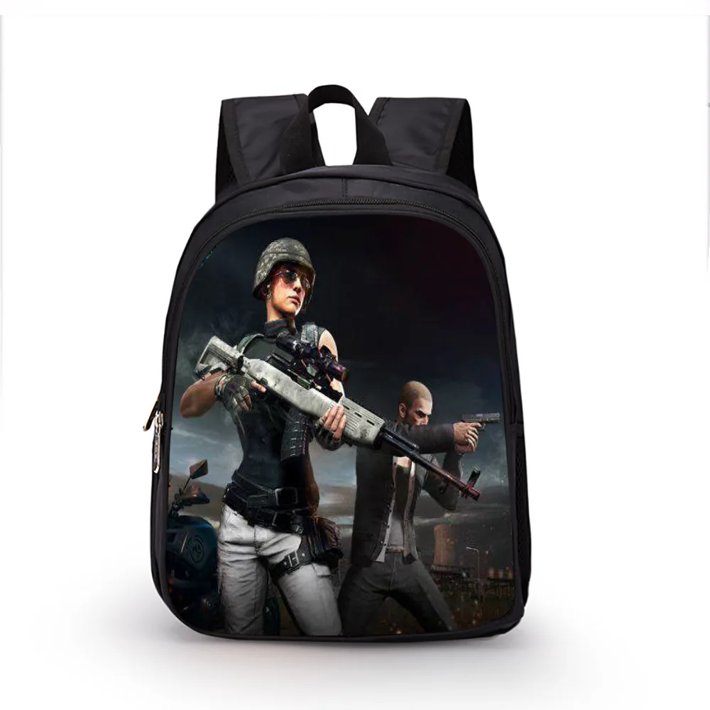 20 Styles Fortnight Action Toy Figures Student School Bags Small Size Backpacks Cartoon Game Battle Royal Bag 27*14*35cm