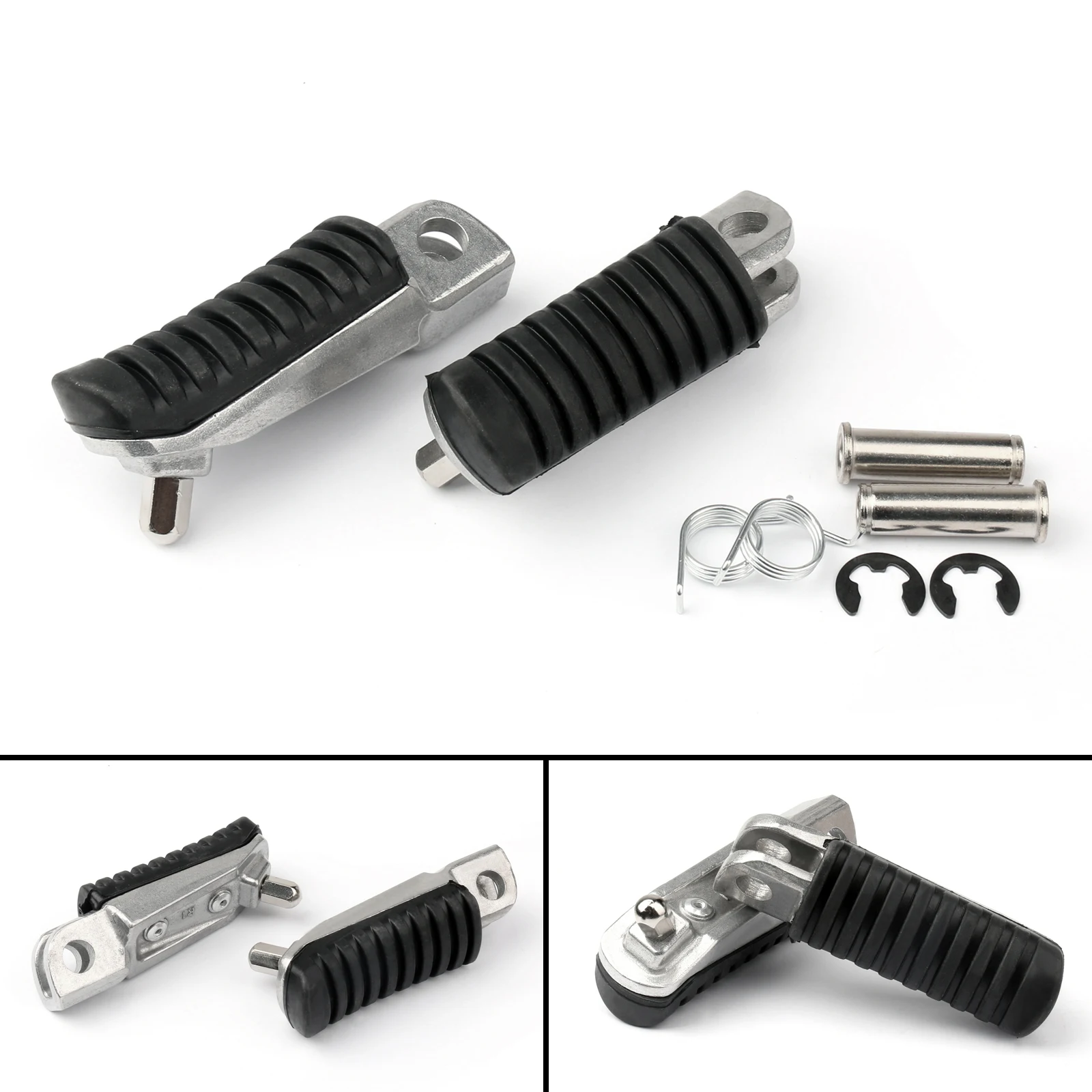 Передние педали для ног Artudatech Kawasaki ER 4N 6F 6N ZR 250 400 VERSYS 650|Подставки под ноги| |
