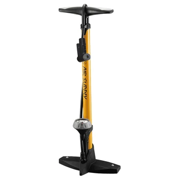 

Bike Foot Pump High Pressure Pump 160PSI Bicycle Pump With Pressure Gauge For Presta and Schrader Valve