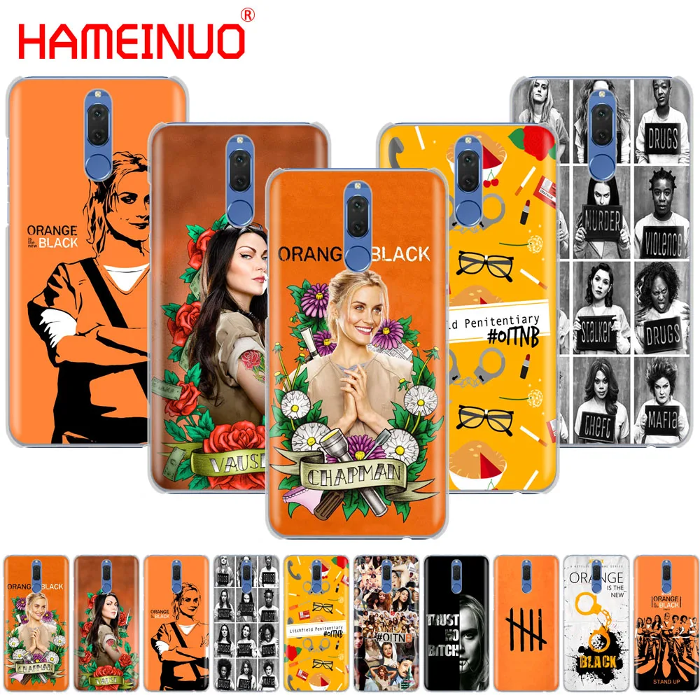 

HAMEINUO ORANGE IS THE NEW BLACK Cover phone Case for Huawei NOVA 2 2S 3e PLUS LITE p smart 2018 enjoy 7s mate 7 8 9 10 pro